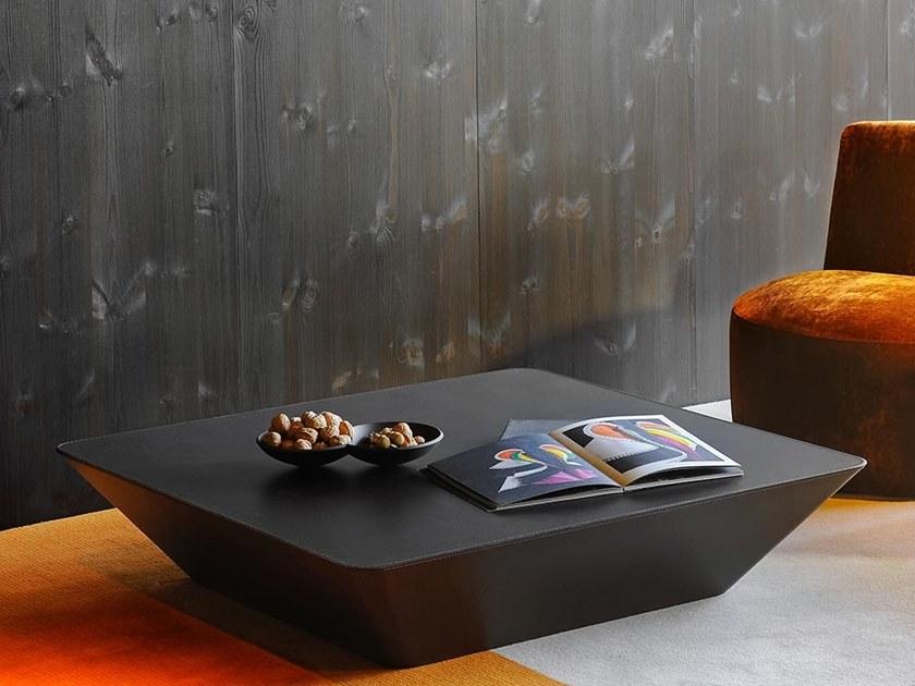 Tacchini Квадратный кожаный журнальный столик sun-id-1445913 - Вид №1