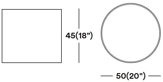 Tirolo Круглый журнальный столик из каррарского мрамора и латуни Alexander 084 h45 - Вид №5