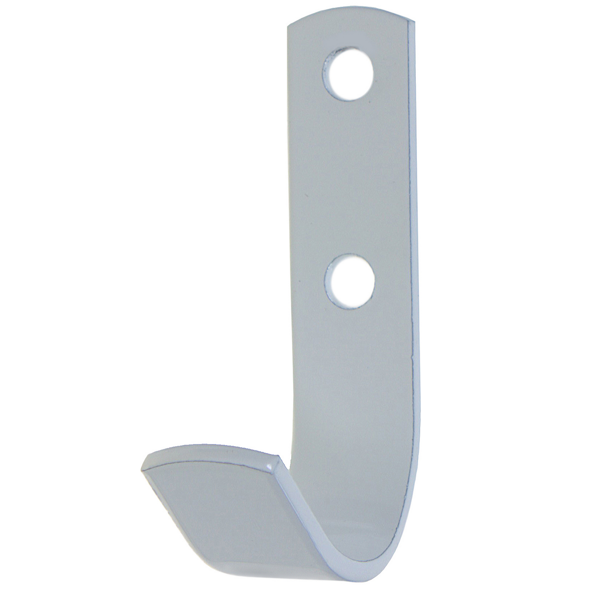 13501904 Крючок для одежды максимальная нагрузка 10 кг сталь 60x40x15 мм сталь цвет белый STLM-0003208 ПЕТРОТЕХ 