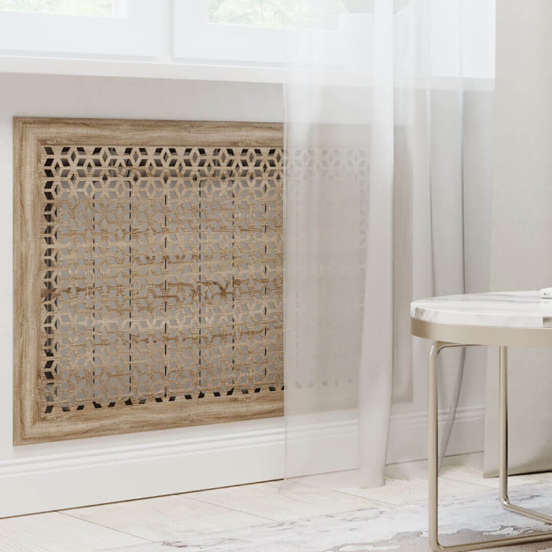 Экран для радиатора 90х60 см Илона дуб винтаж STELLA Standart STSR-1156 - Вид №1