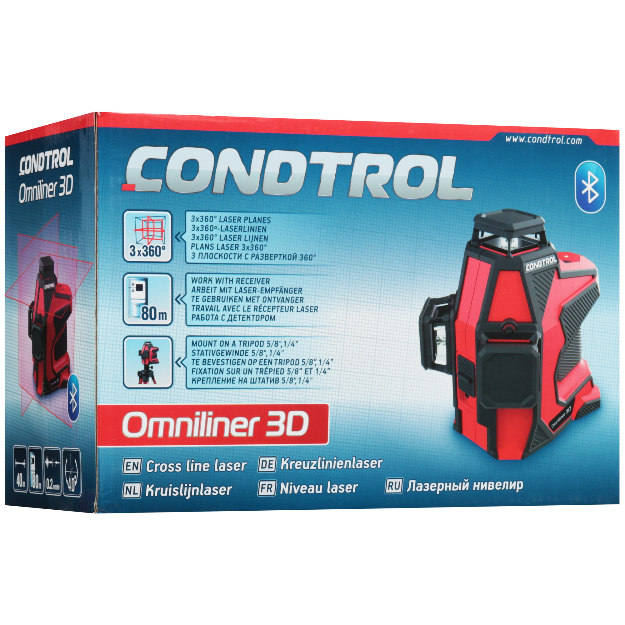 Лазерный нивелир Condtrol Omniliner 3D 5083124 STDN-0021523 - Вид №9