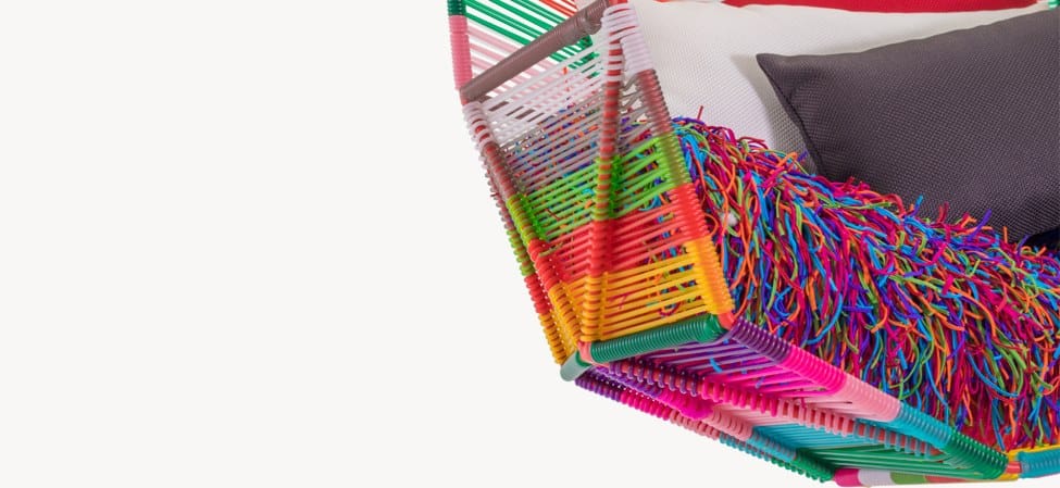 Подвесное сиденье из плетеной инженерно-полимерной проволоки MOROSO Tropicalia ARCH-00016812 - Вид №6