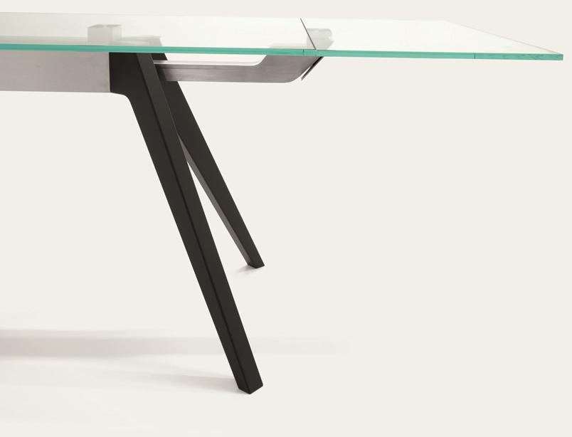 PIANCA Раздвижной прямоугольный стеклянный стол sun-id-1359012 - Вид №2