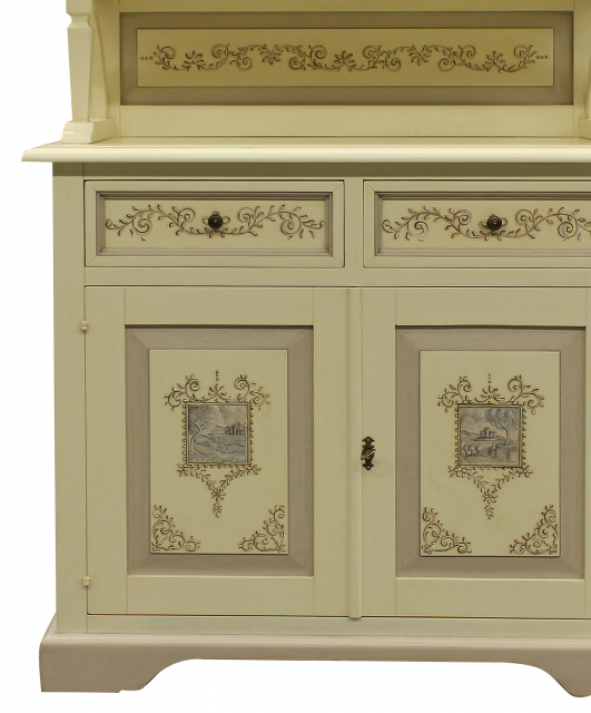 1986 Tifernoit Буфет 2-дверный с подступенком Soggiorno  - Вид №4