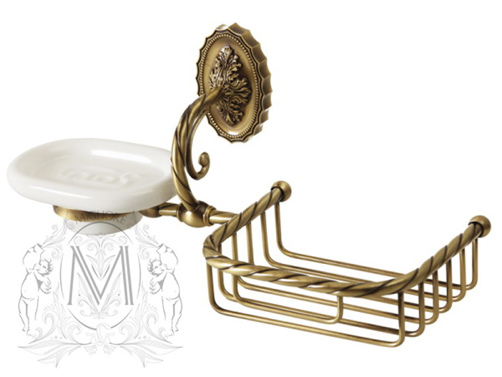 ML.EDR-60.326.BR Корзина с мыльницей Migliore Edera - Вид №1