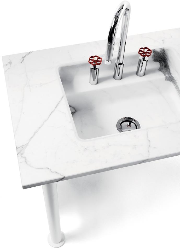 Opinion Ciatti Смеситель для кухни из нержавеющей стали с вытяжным душем sun-id-1484900 - Вид №1