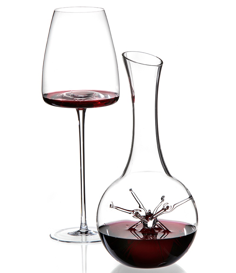 4946.PB Zieher Набор для вина, декантер "STAR" mini 0.7 л, 2 бокала VISION "Straight" п/к Боросиликатное стекло/Хрусталь  - Вид №6