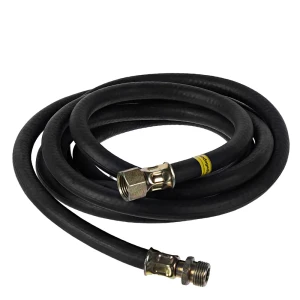 Шланг соединительный Vaxt для бытовых газовых приборов 4 м 1/2" внутренняя-наружная резьба резина