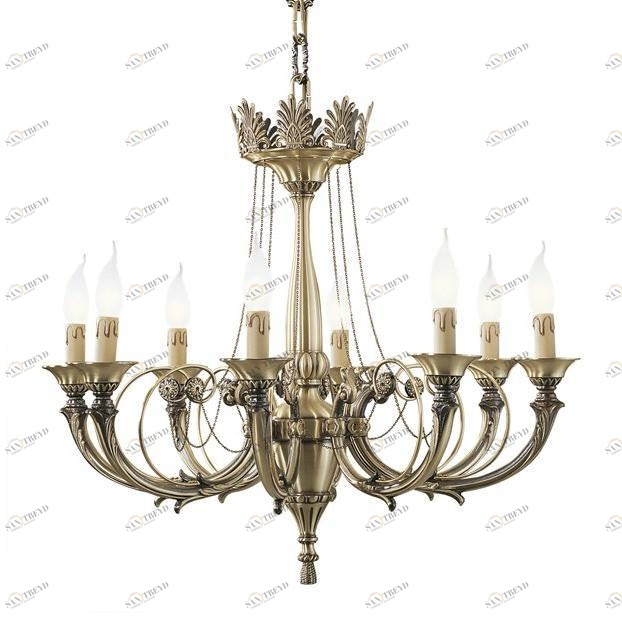 Possoni Illuminazione Сатиновая люстра Ginevra 858/8