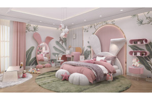 CIST499 Детская односпальная кровать Мистер Банни