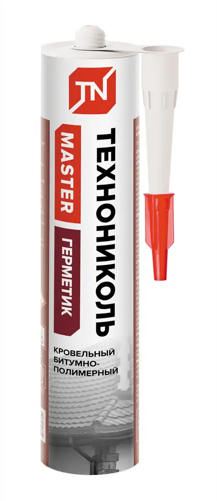 Битумный герметик ТЕХНОНИКОЛЬ для кровельных работ 310 мл 87765874