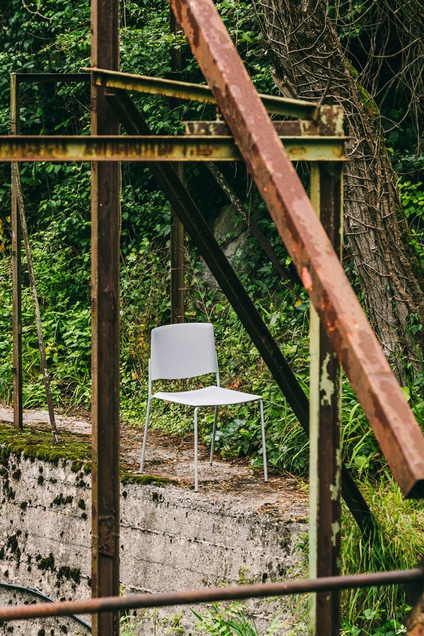 ENEA Стул штабелируемый тканевый с обивкой Ema sun-id-1352619 - Вид №6