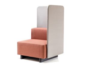 Акустическое кресло из ткани