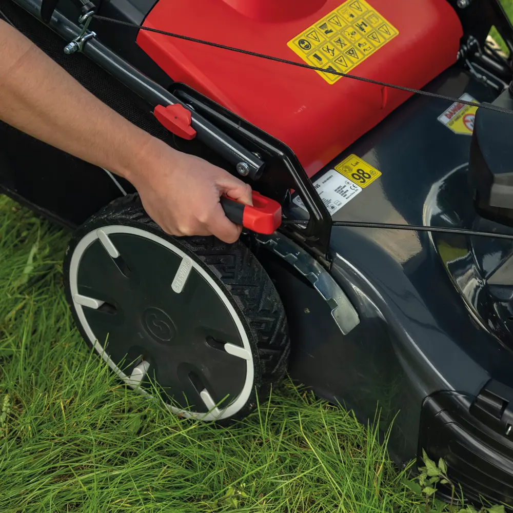 Бензиновая самоходная газонокосилка STERWINS с мульчированием и травосборником 84491064 STLM-0963938 - Вид №13