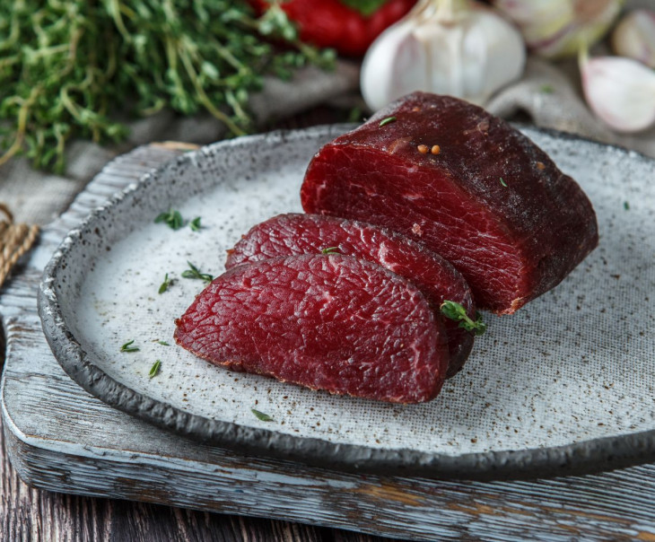 4733 Балык говяжий "Коррида" сырокопченый Вкусляндия  - Вид №1