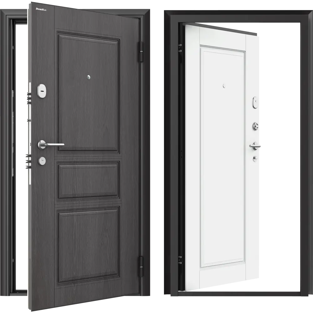 Дверь входная металлическая Премиум New 98x205 см правая белый 88483563 STLM-2109218 DOORHAN  - Вид №1