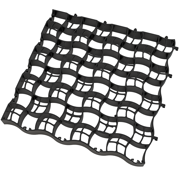 Runfloor Horses Сетка с высоким сопротивлением для уплотнения поверхностей для верховой езды. Geoplast 