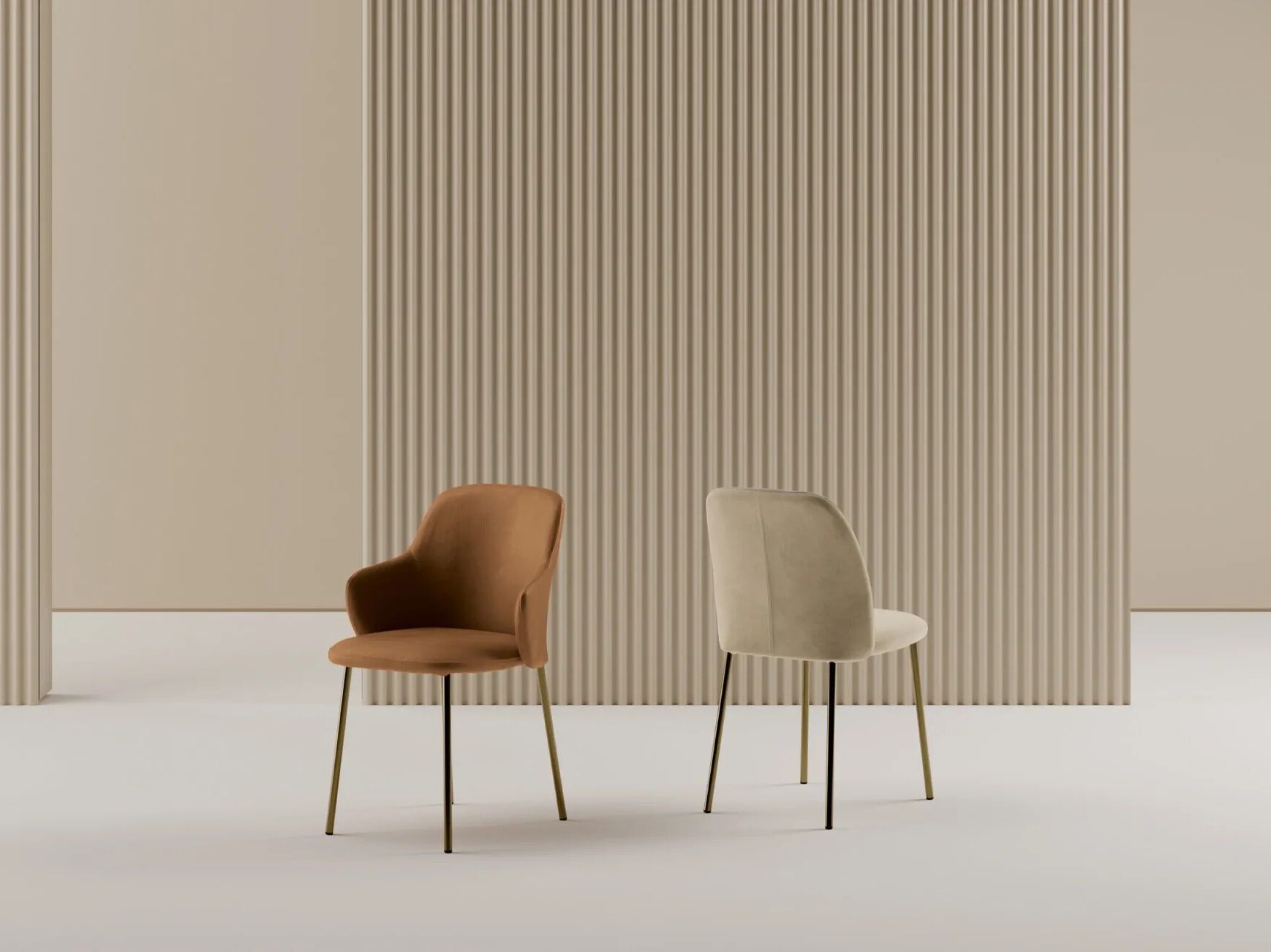 Тканевый стул Bontempi Casa VIVIAN ARCH-00029000 - Вид №1