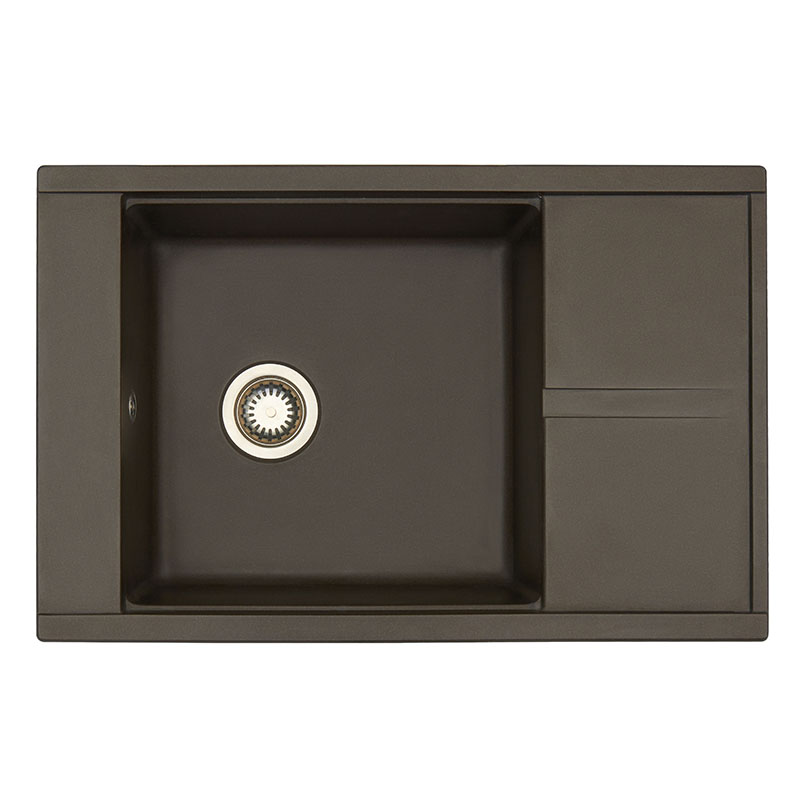 1A715132DE280 Мойка кухонная прямоугольная AQUATON ДЕЛИЯ - Вид №2