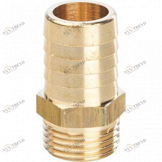 Штуцер НР 1/2"х14 латунь STOUT SFT0035001214