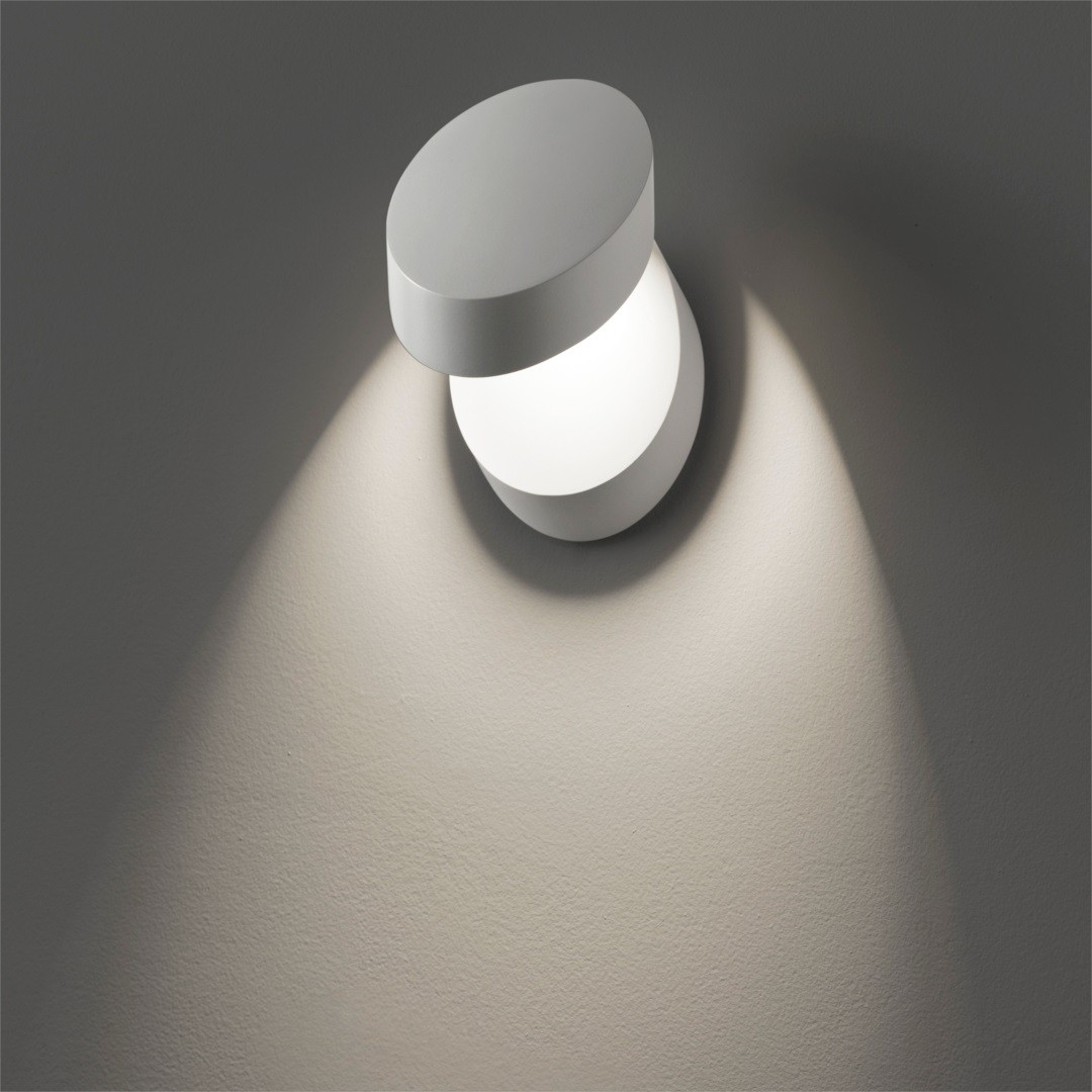 Studio Italia Design PIN-UP 155001 белый светильник настенно-потолочный LED с линзой 106864 - Вид №1