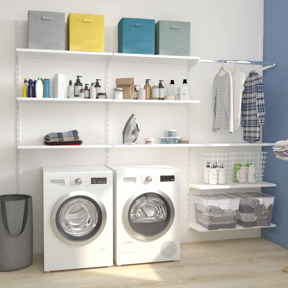 Направляющая двухрядная Spaceo 200 см цвет белый STLM-2199798 - Вид №8