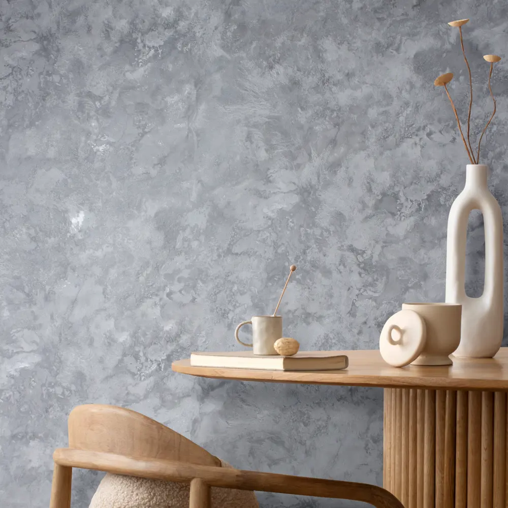 Victoria Stenova Odyssey - Флизелиновые обои темно-серые для стильного интерьера 89374631 STLM-1396303 - Вид №3