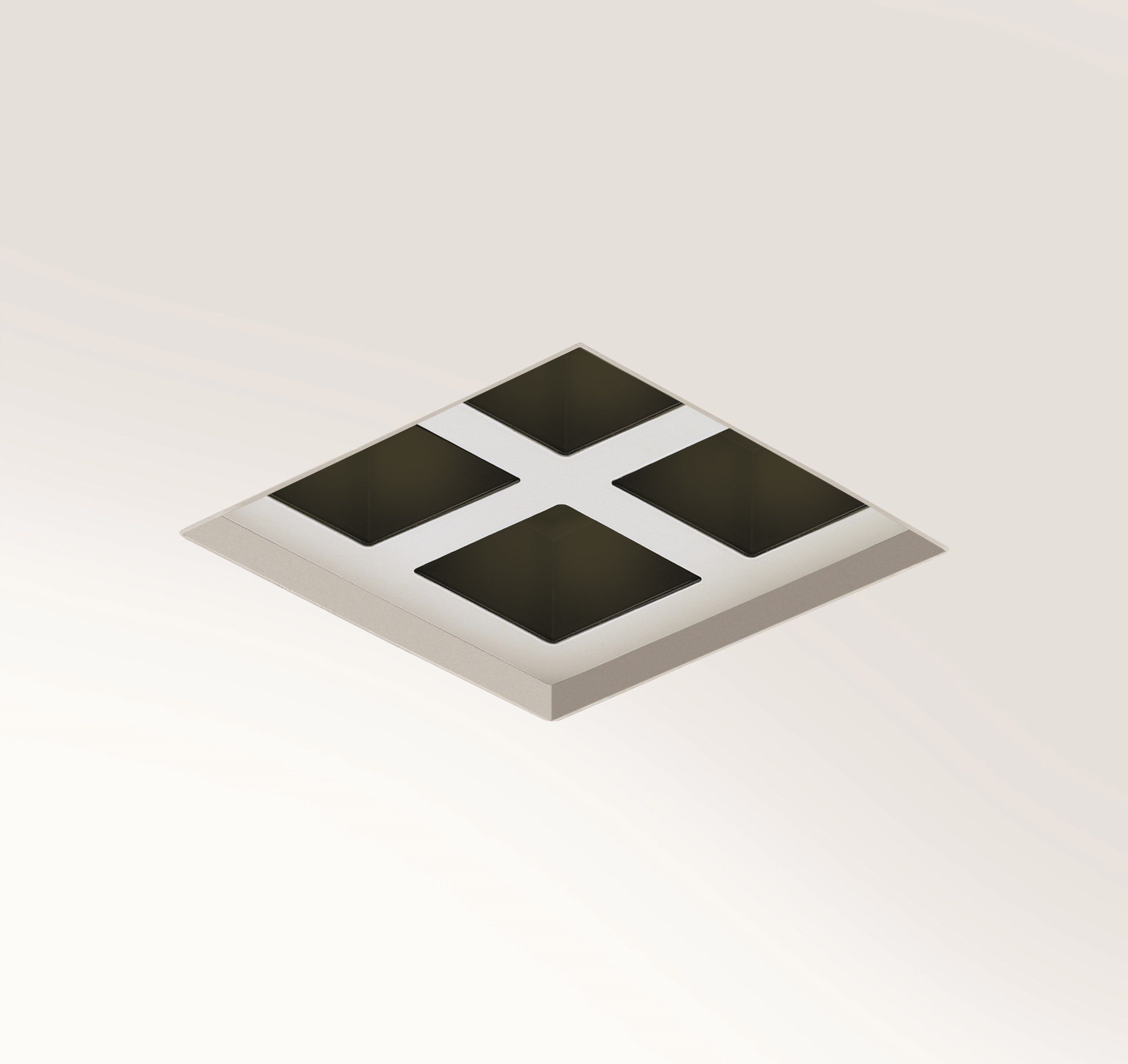 Алюминиевый квадратный светодиодный светильник L&L Luce&Light Bitpop 2.2 ARCH-00062773 - Вид №1