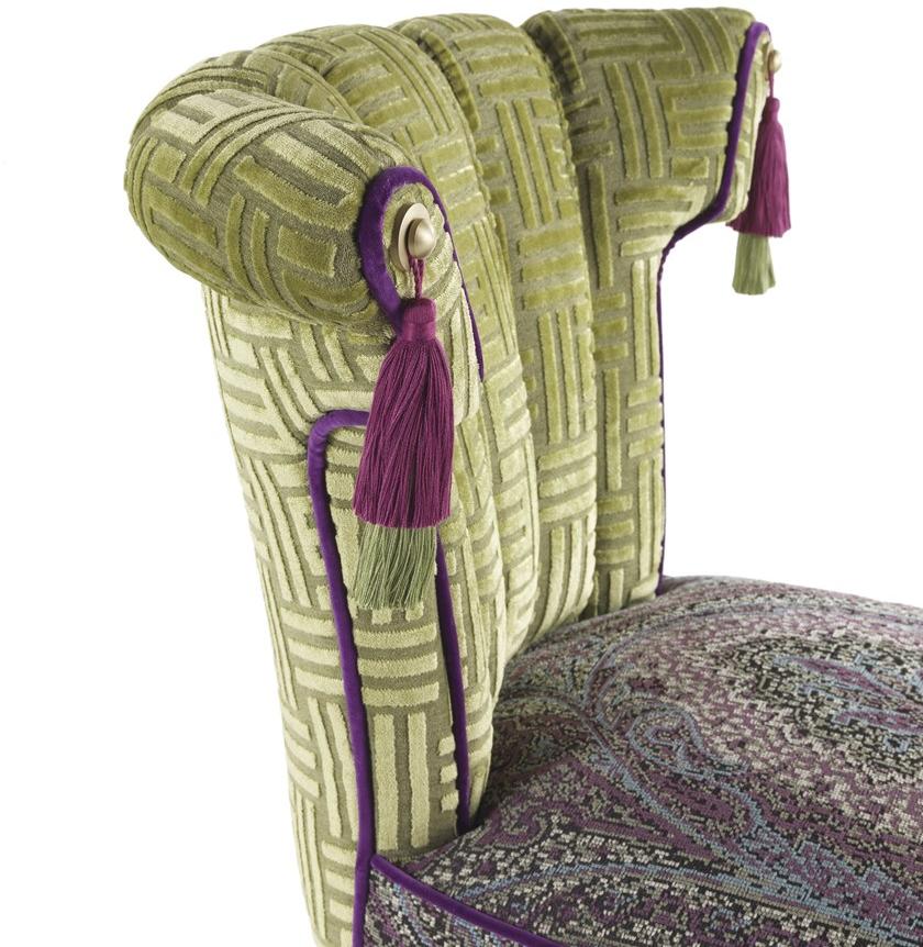 ETRO Home Interiors Стул из мягкой ткани  E.fes.131.a  - Вид №2