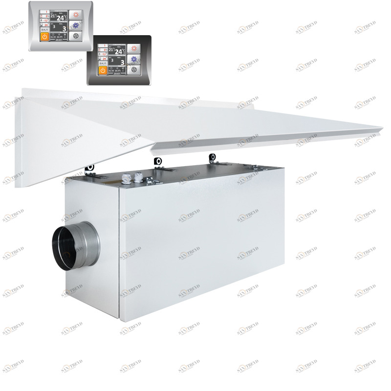 Приточная установка ФЬОРДИ ВПУ (У)-500/3 кВт/1-GTC (220В) vpu8725