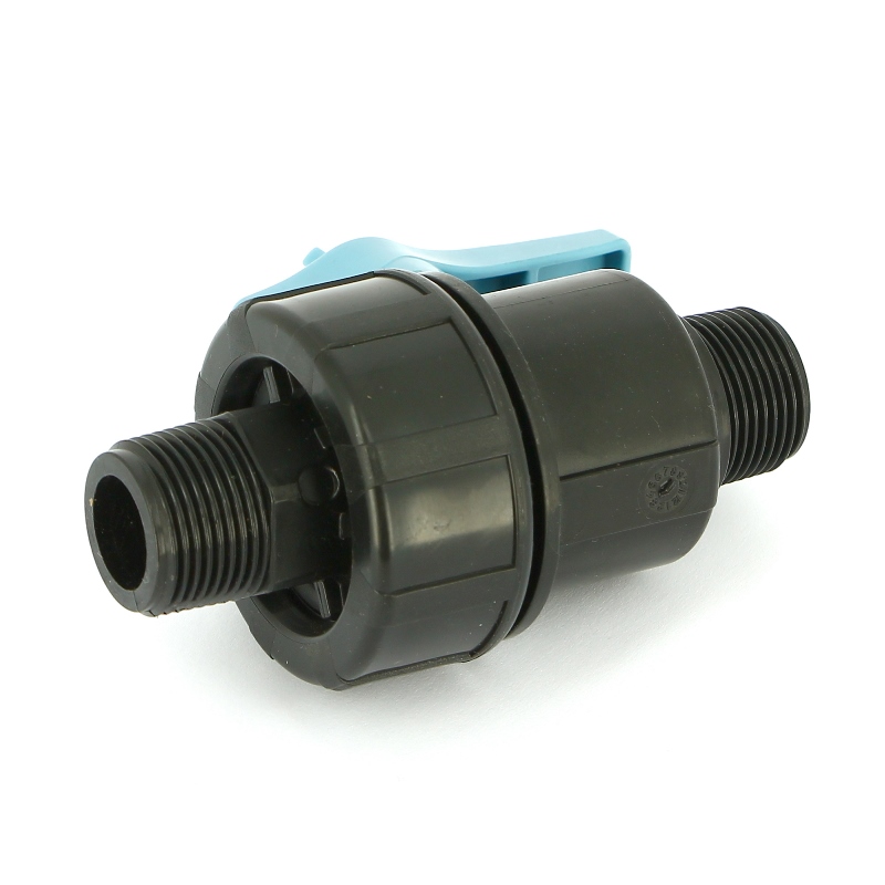 Кран НН Unidelta 3/4" для труб ПНД полипропилен PP-B 1074003003001 - Вид №2