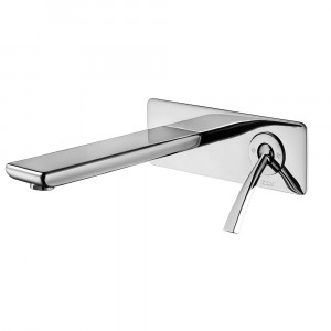 102167614hst-k  Смеситель для скрытого монтажа для раковины Novita, устанавливаемый на поверхность - с одной розеткой - экономия воды