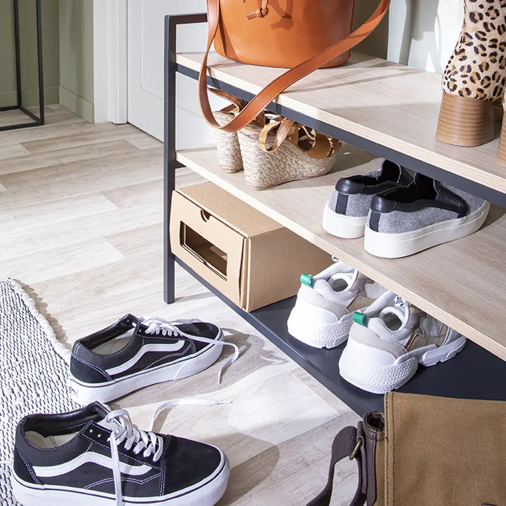 Коробка для обуви Spaceo 23.5x13.5x35 см картон 2 шт STLM-2010655 - Вид №16