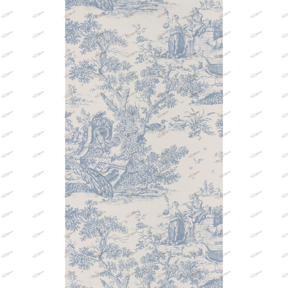 Рулон обоев FONTAINEBLEAU FONT81556204. Основа нетканый материал Casadeco