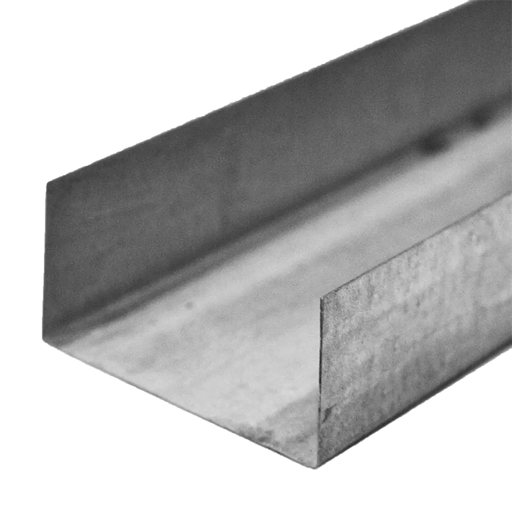 Профиль направляющий (ПН-4) Стандарт 0.5 мм 75x40x3000 мм АЛБЕС STLM-2162255