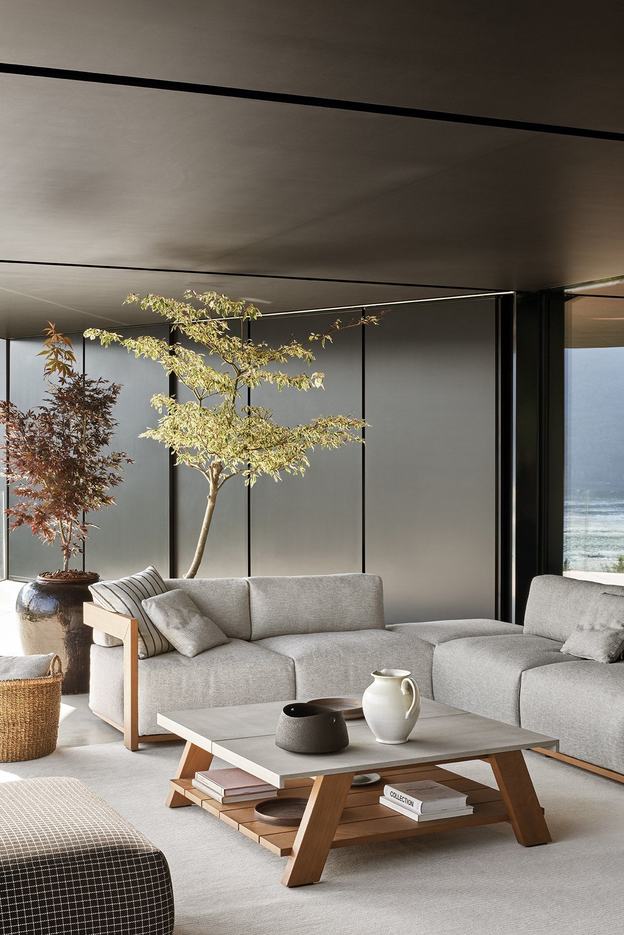 Квадратный садовый стол из UHPC Meridiani Joi Open Air ARCH-00098727 - Вид №2