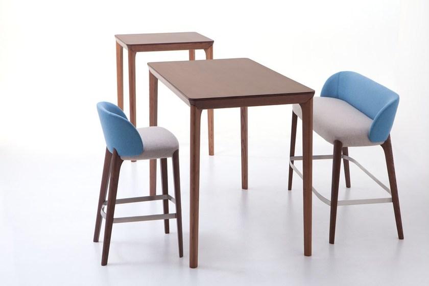 Very Wood Скамья из мягкой ткани с подставкой для ног Bellevue sun-id-1496109 - Вид №4