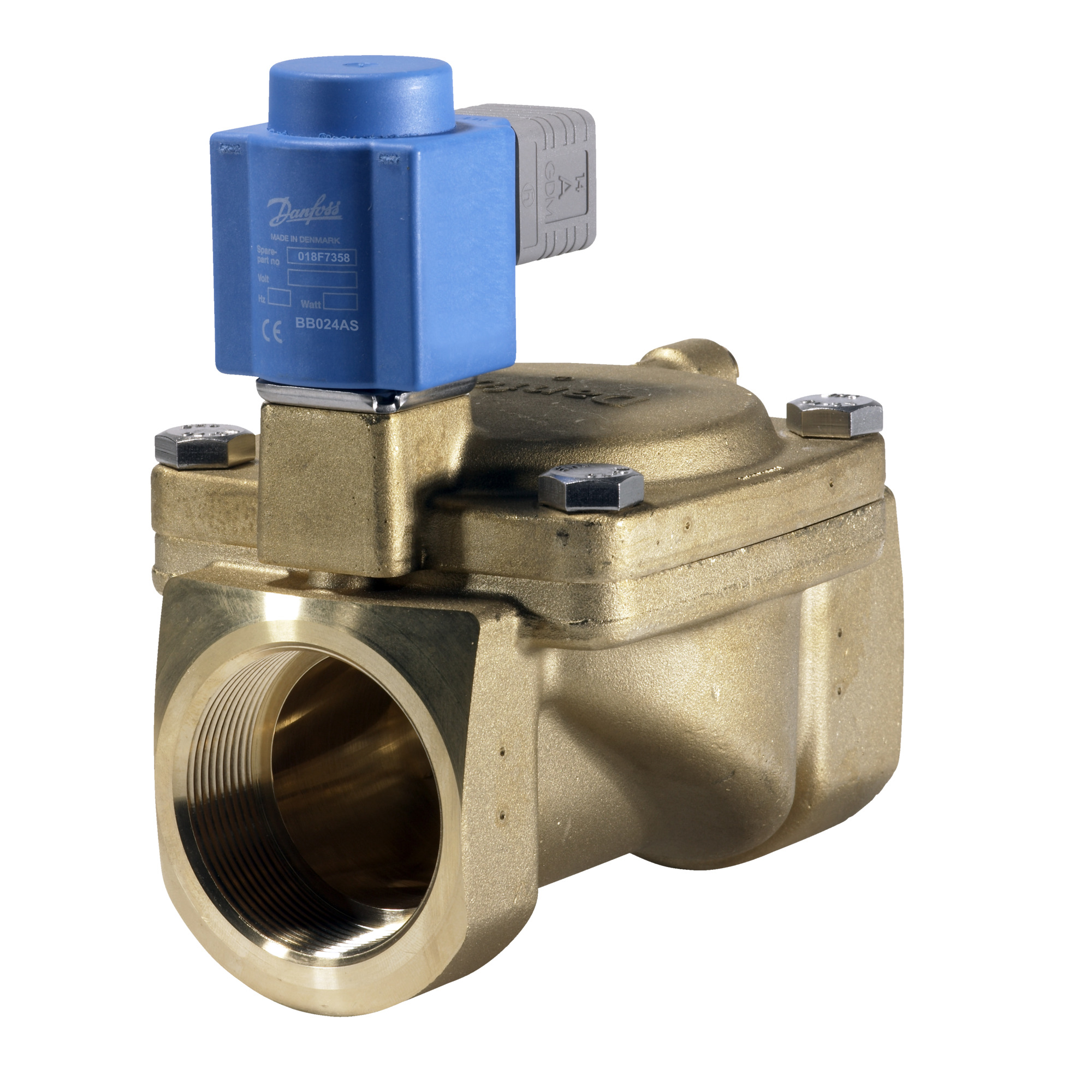 Danfoss EV220B — двухходовые электромагнитные клапаны для общей промышленности Клапан электромагнитный EV220B с кат. 032U453131  - Вид №51