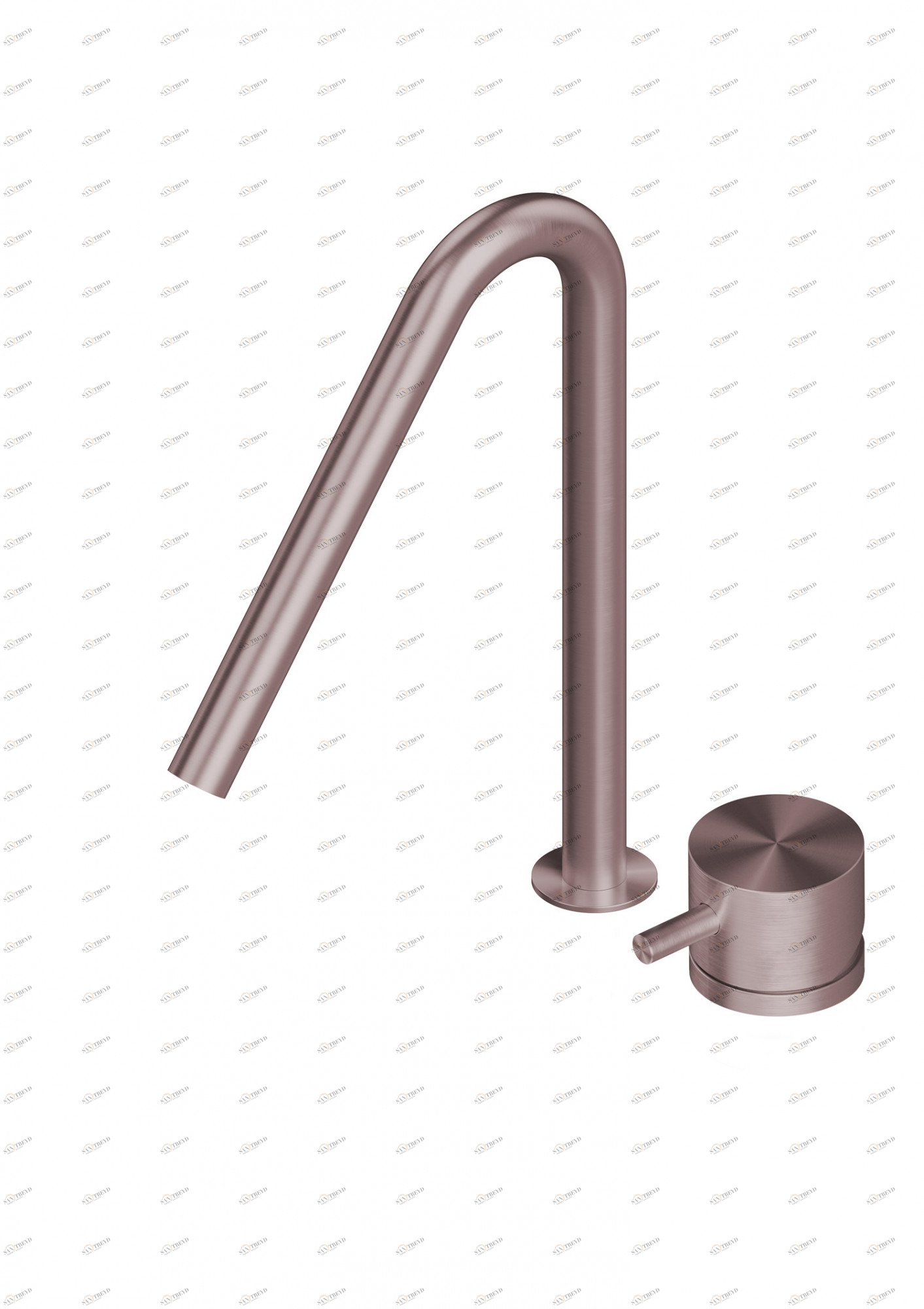 Источник. 13 32. Смеситель на два отверстия Quadrodesign SOURCE