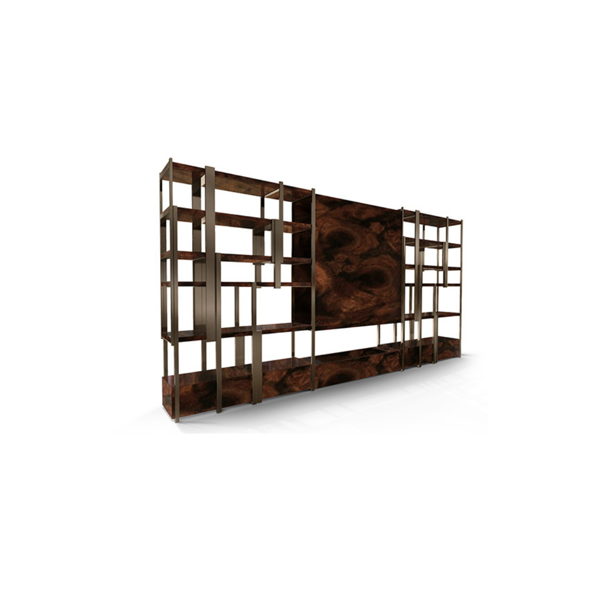 Книжные шкафы Arabica Screen Covethouse CAFFE LATTE  - Вид №1