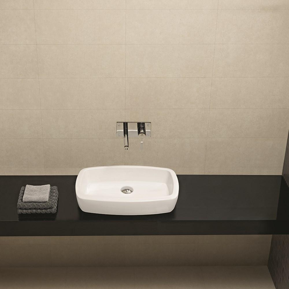 S10084550400000 Раковина накладная RECT UP 60cм Sanitana - Вид №1