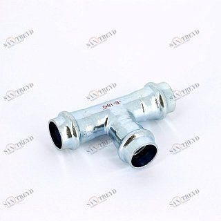 Тройник пресс оцинкованная сталь 18 IBP PC51300181818