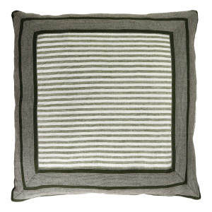 Квадратная льняная подушка