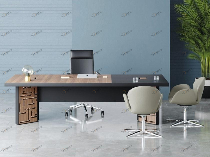 Ersa Рабочий стол из металла с системой управления кабелями sun-id-1346971