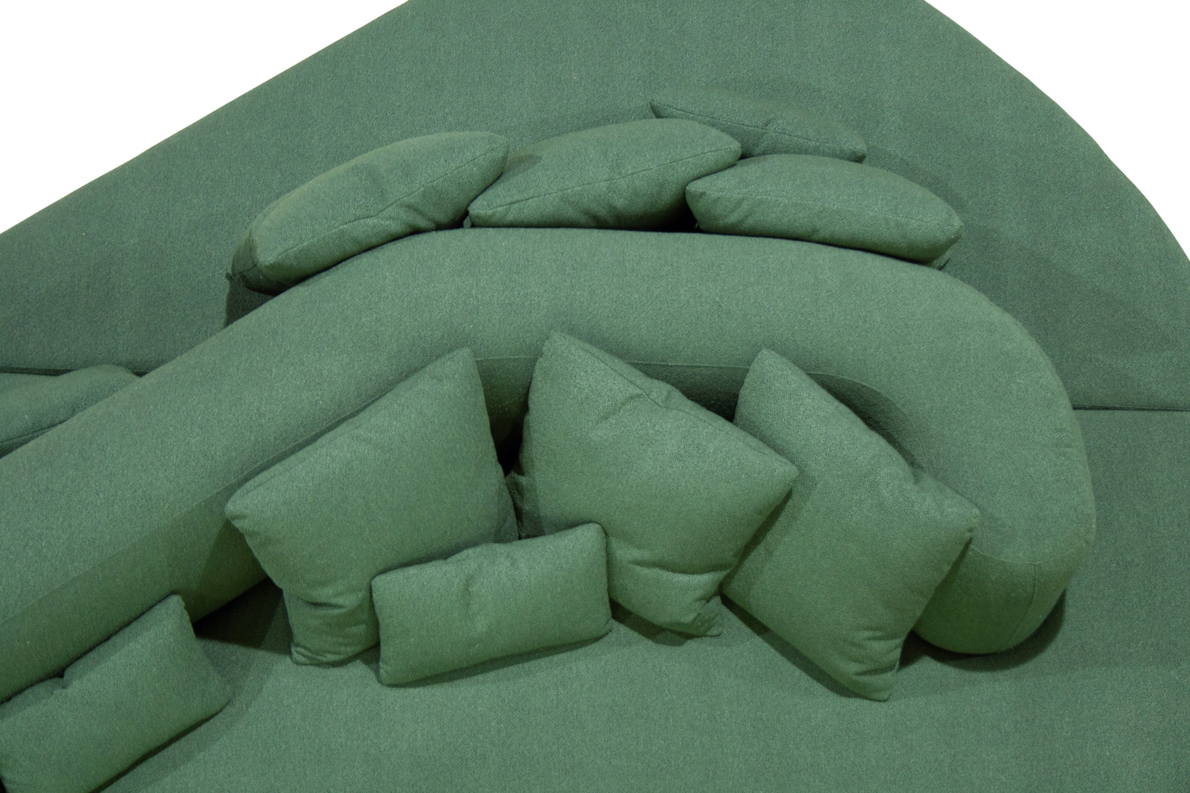 Двусторонняя изогнутая ткань диван CREARTE COLLECTIONS Lab Organic ARCH-00112827 - Вид №31