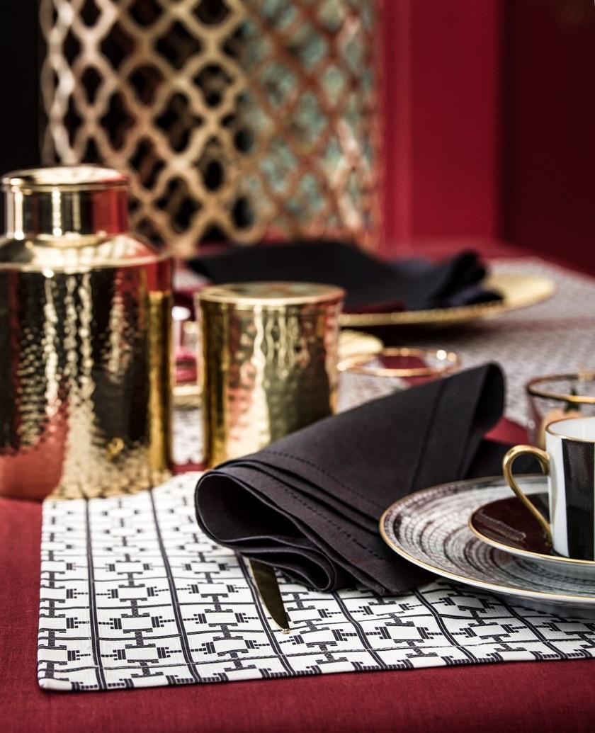 Alexandre Turpault Прямоугольная салфетка из хлопка Le grand t sun-id-1466362 - Вид №4