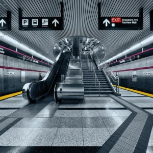 8-996-Subway Фотообои Komar Vol.15 3.68х2.54 м