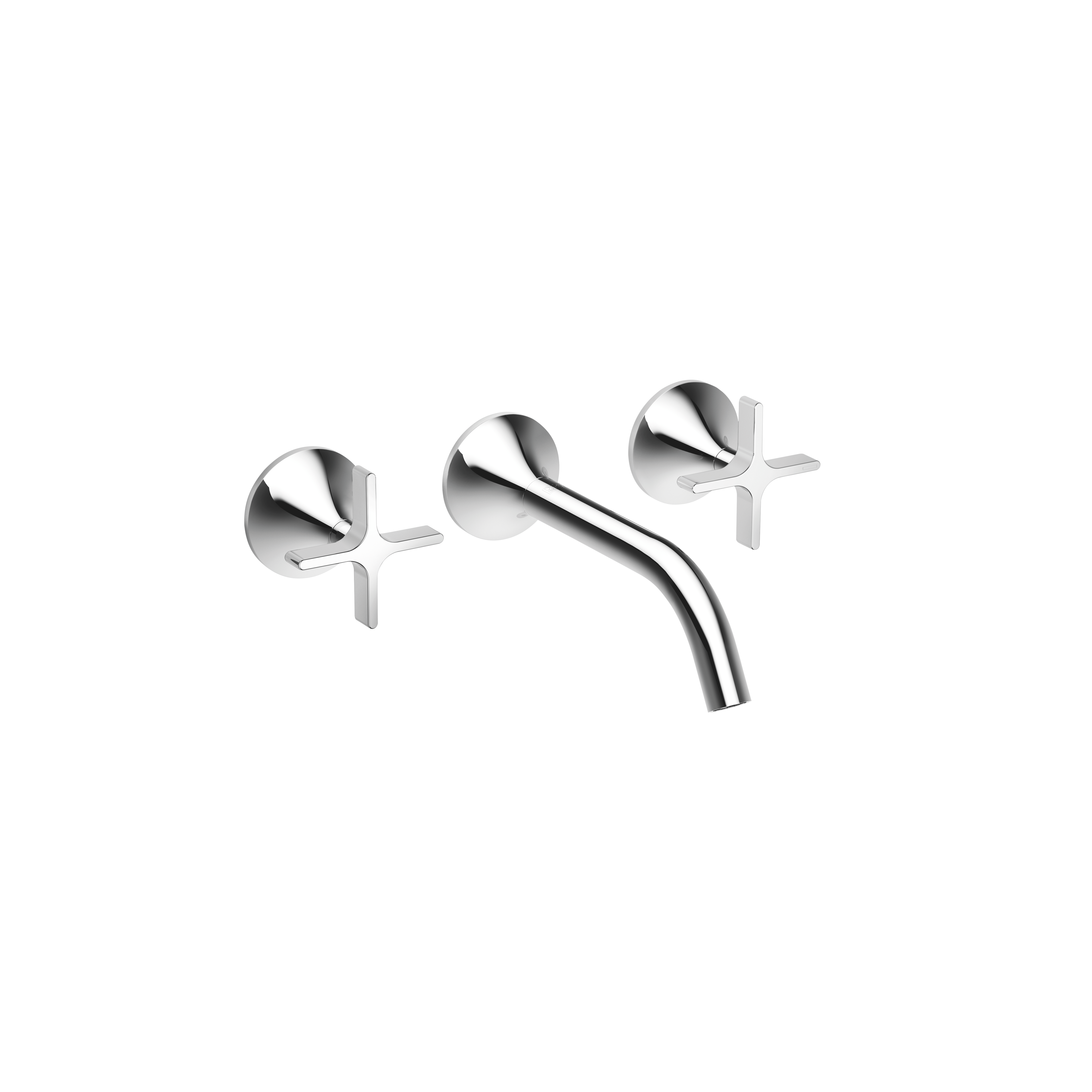 VAIA Смеситель для раковины настенный без донного клапана - Хром DornBracht 36712809-00