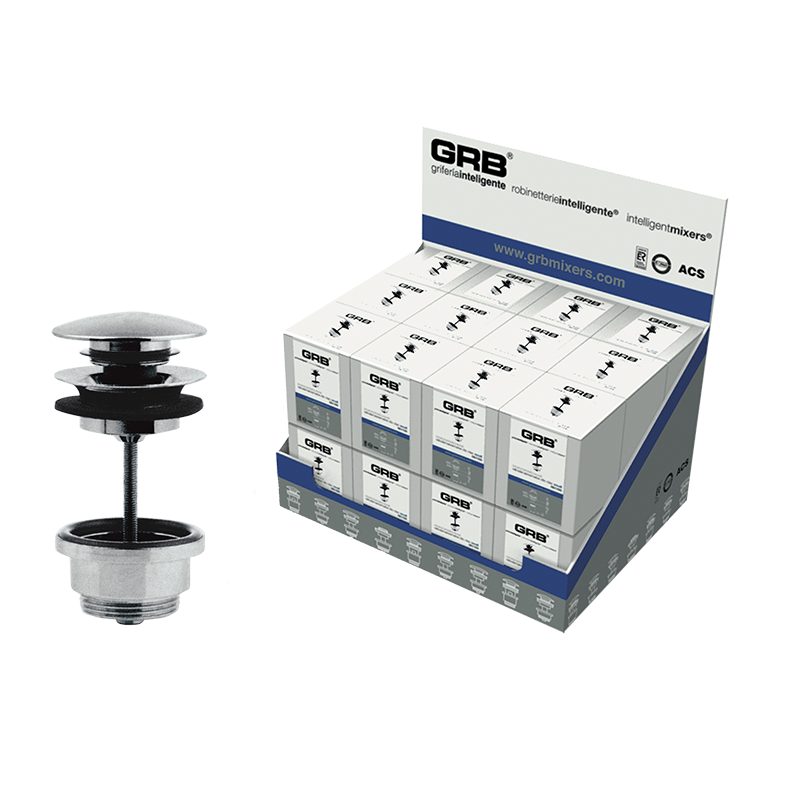 081111 PREMIUM Box 24 Big Clic-Clac отходов Хром GRB MIXERS 