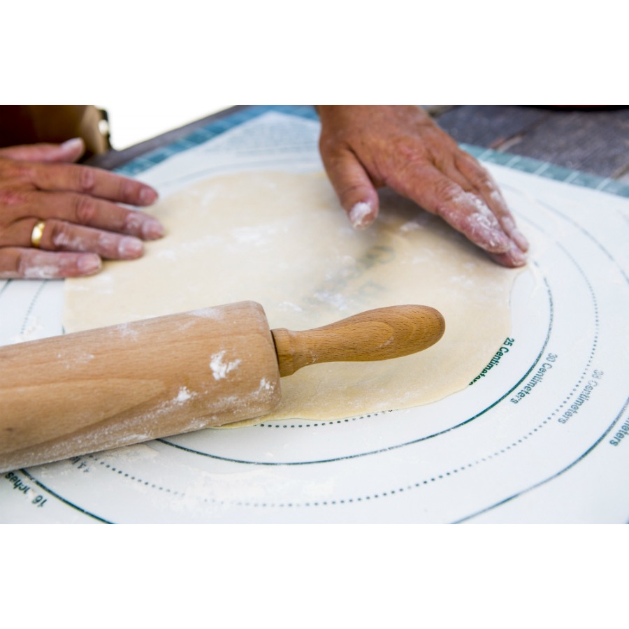 Коврик силиконовый гибкий Big Green Egg, с разметкой для пиццы SDRM - Вид №3